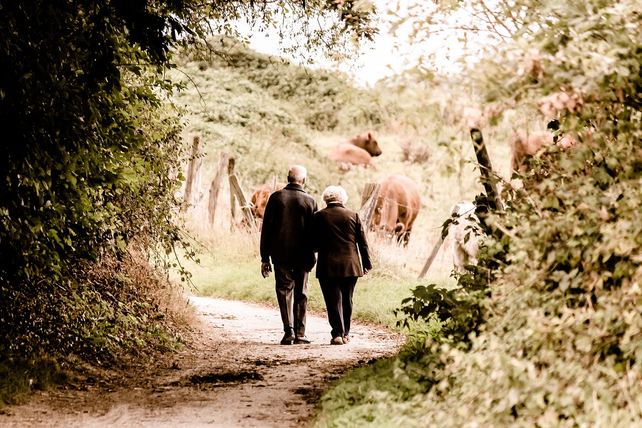 Happy senior couple at home — illustrating this Medicare guide
